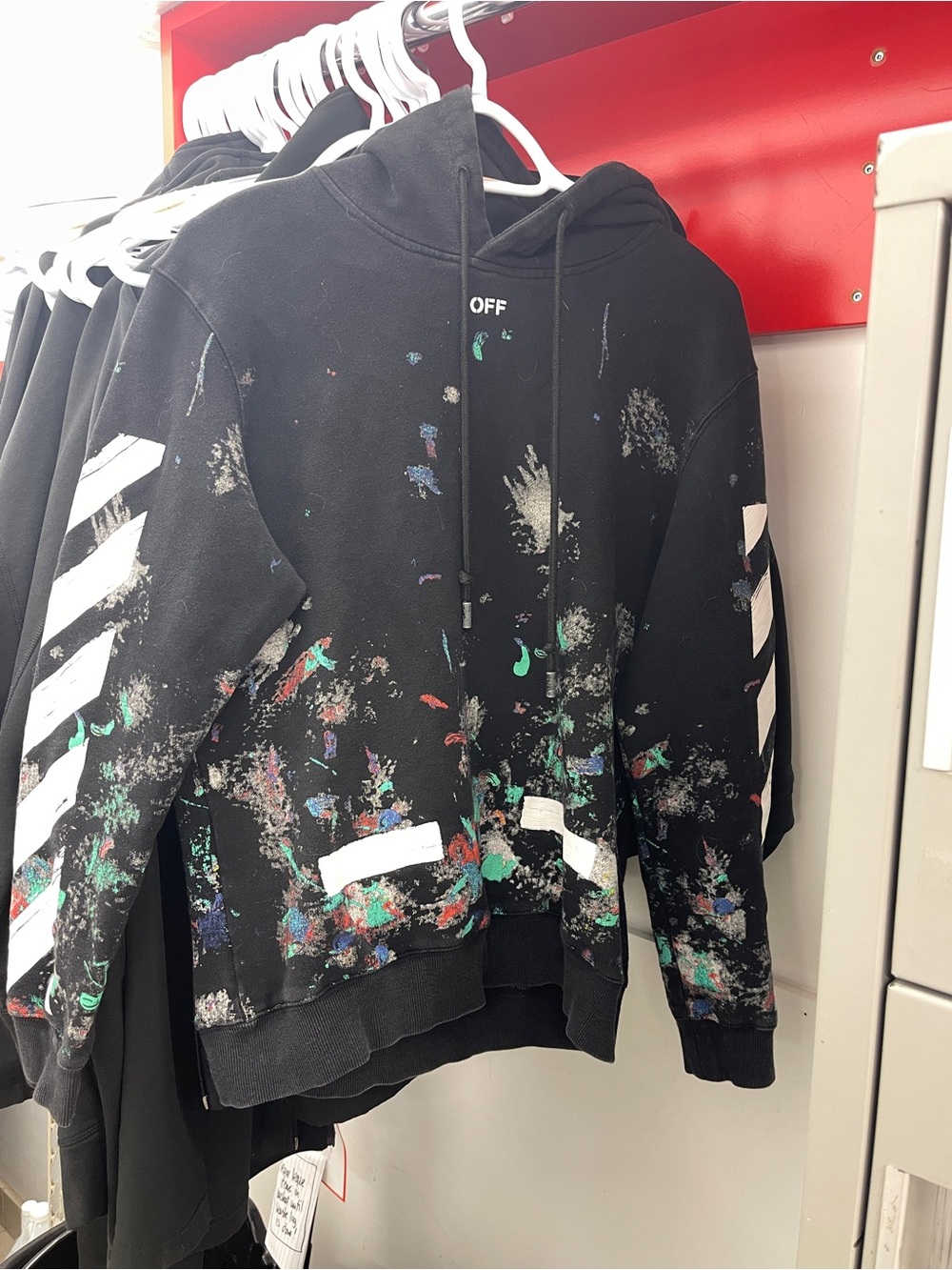 Off-White Galaxy brushed hoodie